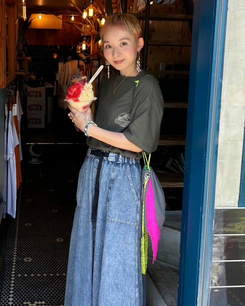 夫婦でかき氷の食べ歩きが趣味だという織田茉由さん
