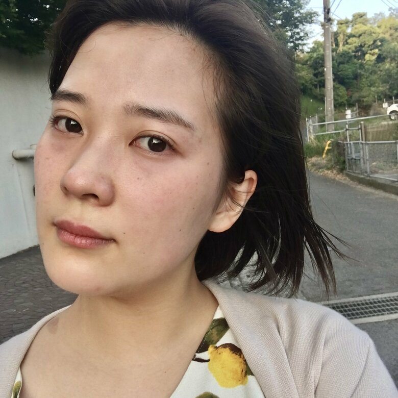 会社を辞めた頃の大木さん。目の下のクマが取れず、日々泣いて過ごしていた