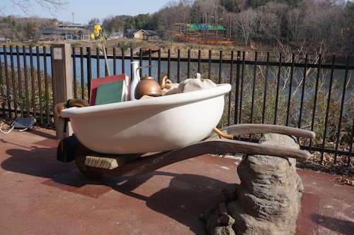 絵本の世界から飛び出してきたよう