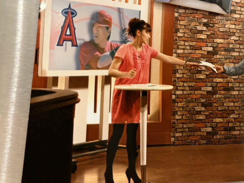 アナウンサー時代の青木さん