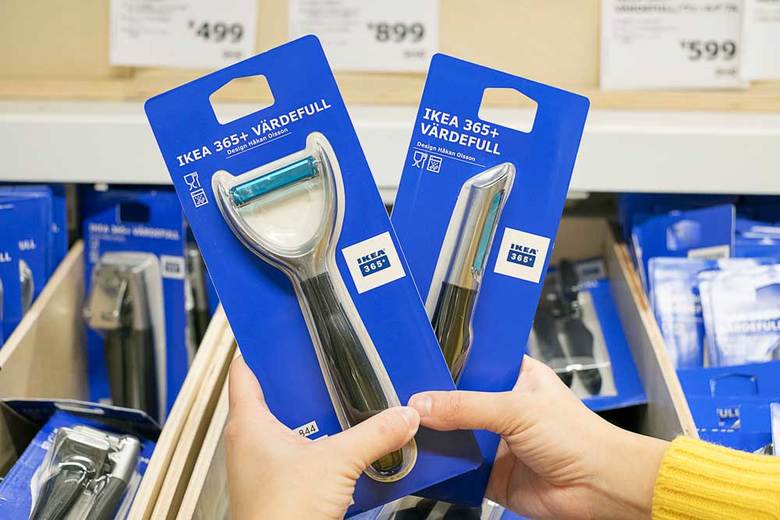 IKEA(イケア)のIKEA 365+ VÄRDEFULL ピーラー 499円・ポテトピーラー499円(ともに税込)