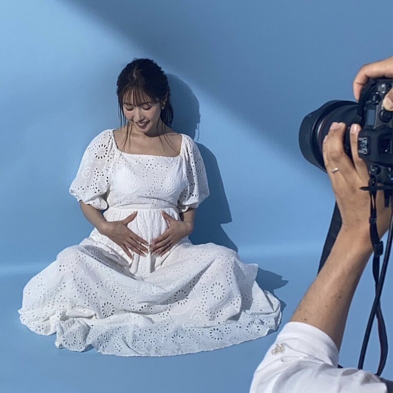 マタニティフォトの撮影