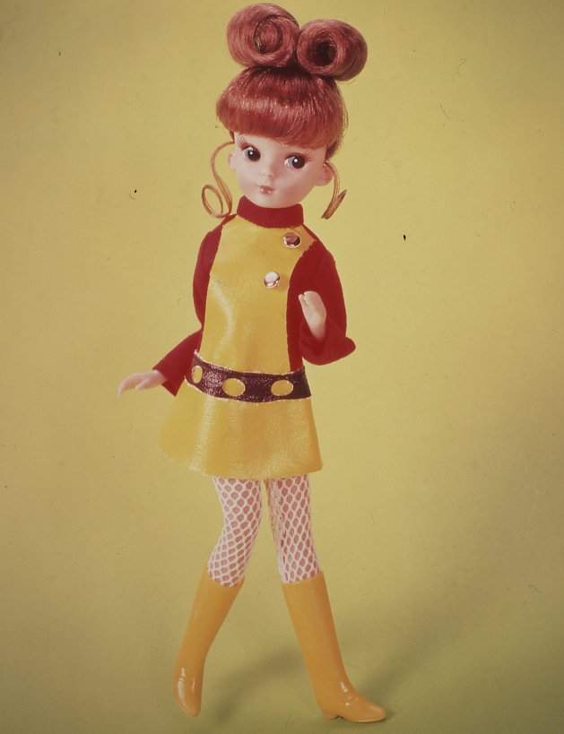 初代「リカちゃん」（1968年～）。リカちゃんは昨年55周年を迎えた