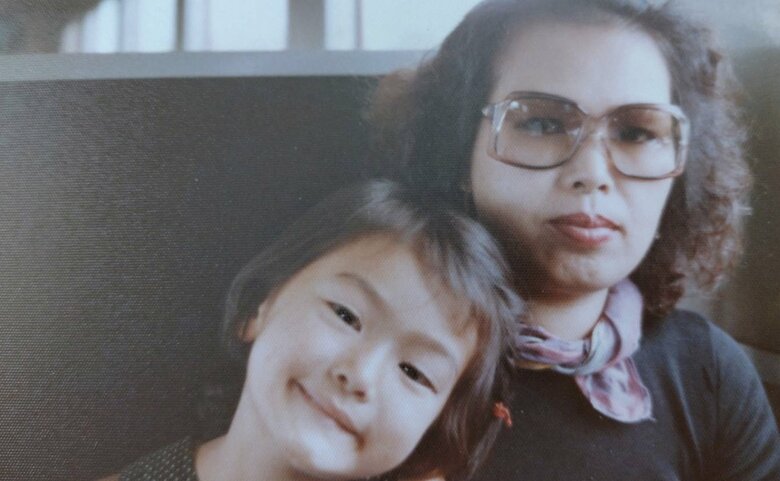 大好きな母とのツーショット