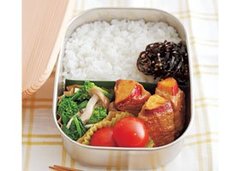 さつまいも豚巻き弁当のレシピ