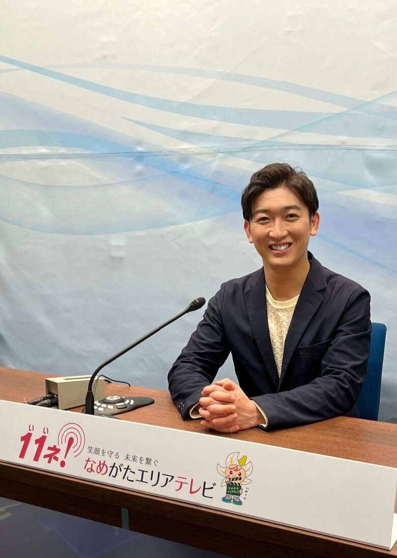 仕事で茨城県の放送局へ