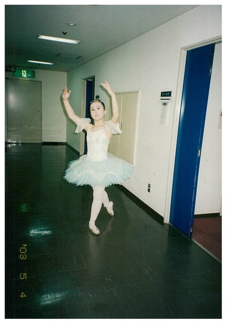 3歳の頃からバレエを習っていたかなでさん