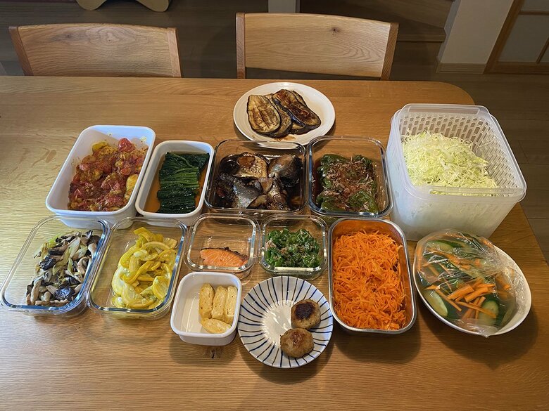 停滞期もバランスのよい食生活を続けた