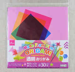 ダイソー「透明おりがみ」いつもの鶴がアートに！？ インテリアとしても使えそう