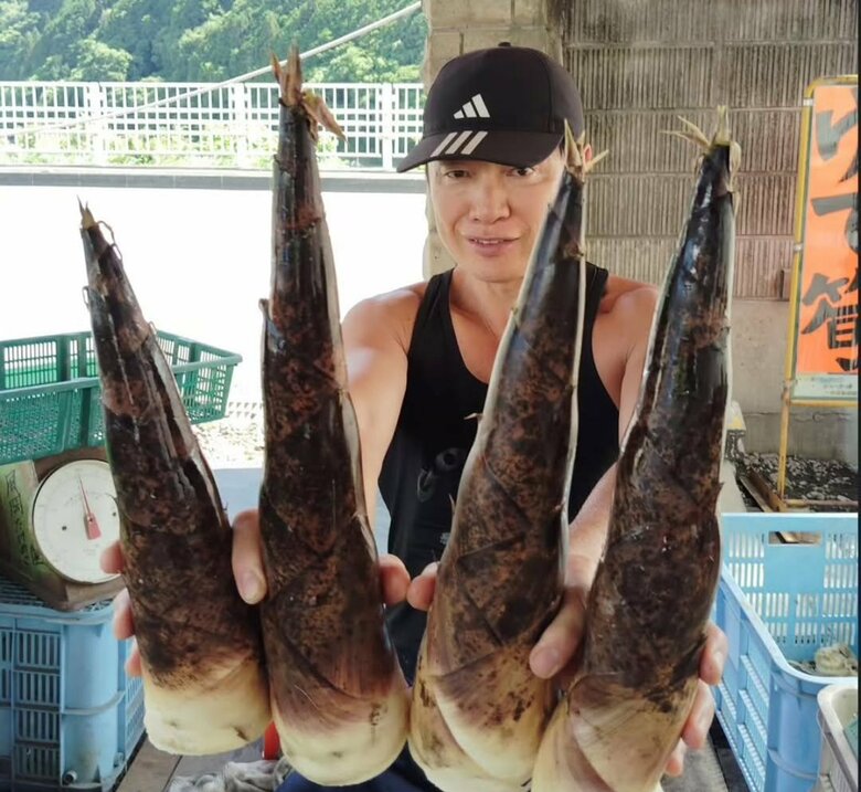 タケノコは鮮度が命。ゆえに直売のスタイルを選んだ