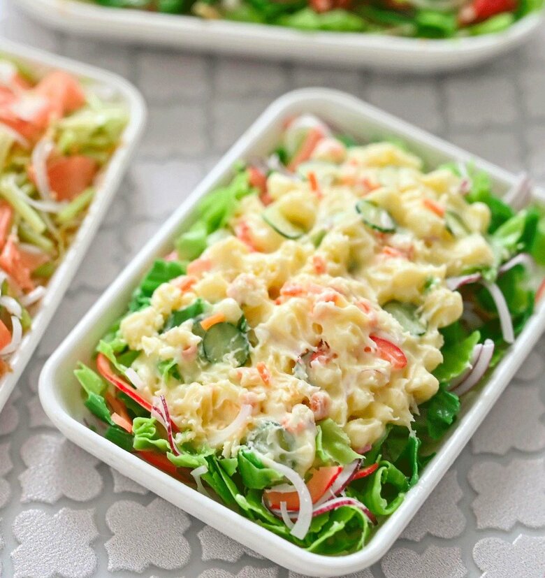 思わず手が伸びそうになる「ポテトサラダ」のミニチュア