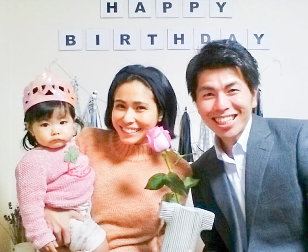 莉子ちゃんの誕生日をお祝い