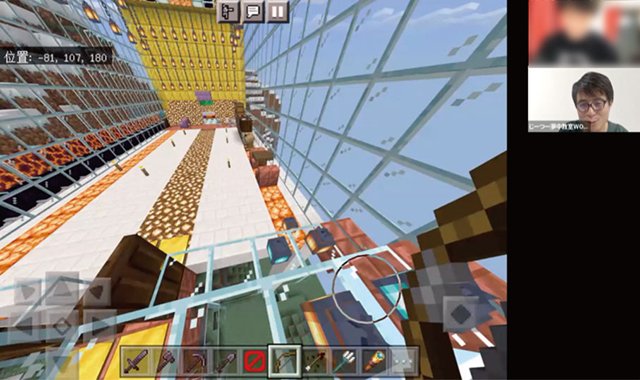 マインクラフトを使って現実の世界にある建物をゲーム内で作っていくことも