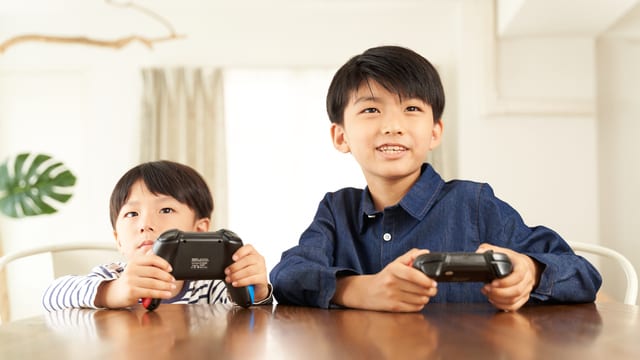 きょうだいでゲーム
