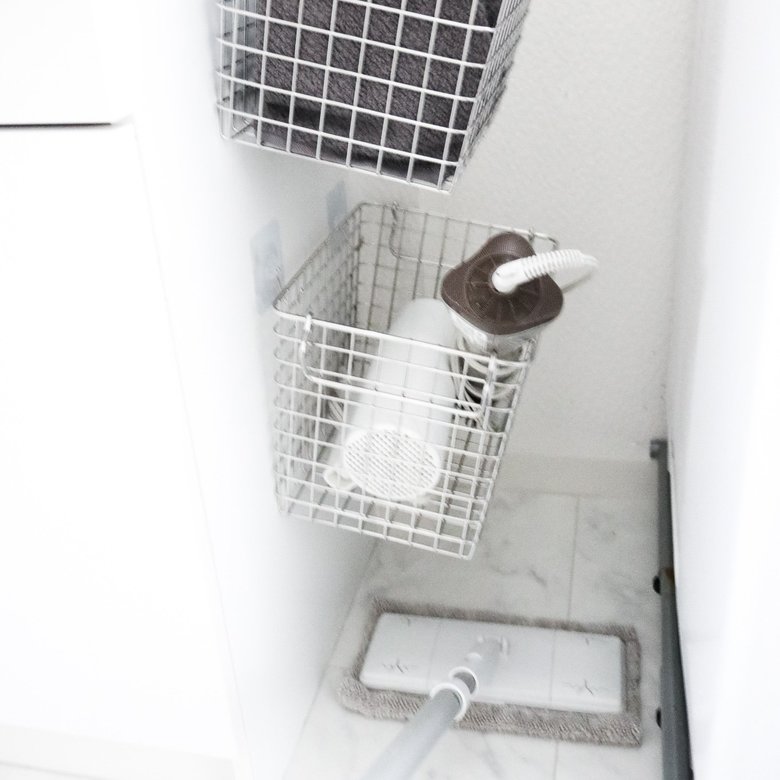 床にものがない状態だと掃除が劇的にラクに