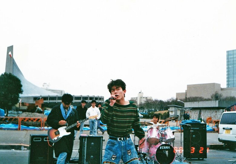 ホコ天で精力的にライブ活動をしていた頃