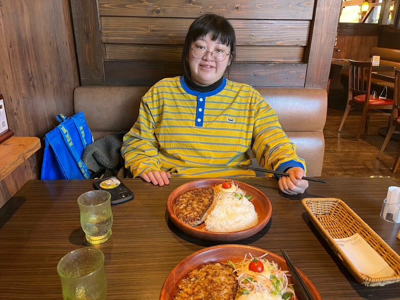 仕事中とは別人!? プライベートショット