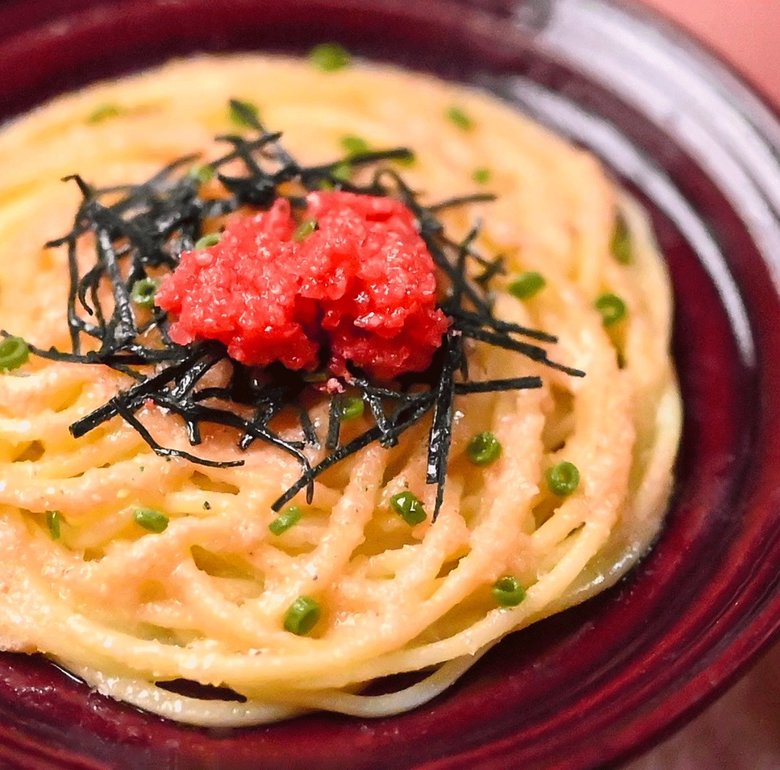 食べたい…！「明太子スパゲッティ」のミニチュア