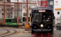 チャギントンも走ってる!?岡山の路面電車