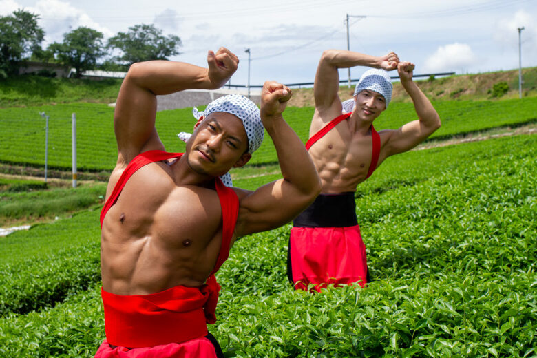 「茶畑の精霊マッチョ」