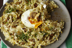 目玉焼きカレー餃子レシピ