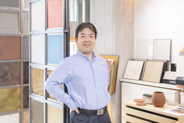 原田左官工業所社長 原田宗亮さん