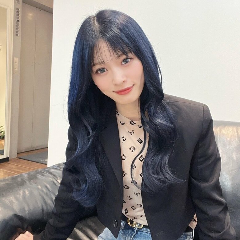 ロングヘアがお似合いの憂樹さん