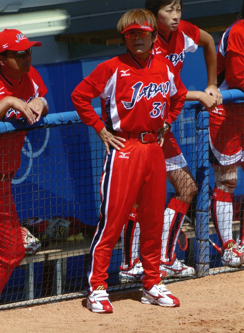 2004年アテネオリンピック時の宇津木妙子さん