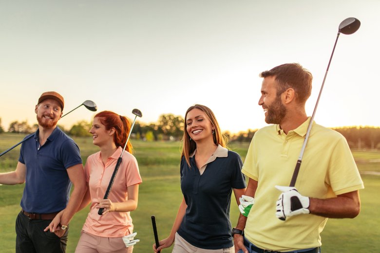 Bonding on the golf course