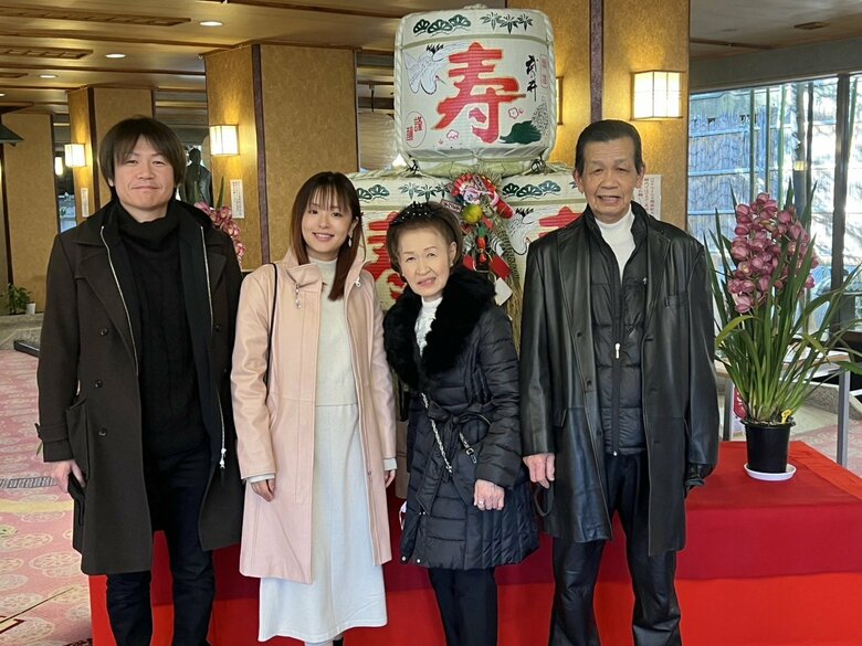 城咲さんのご両親と