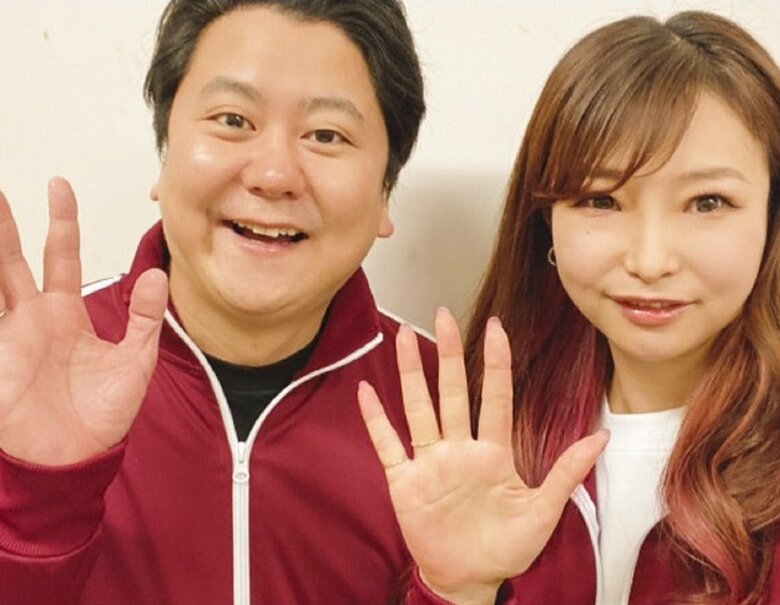 夫の中川パラダイスさんと