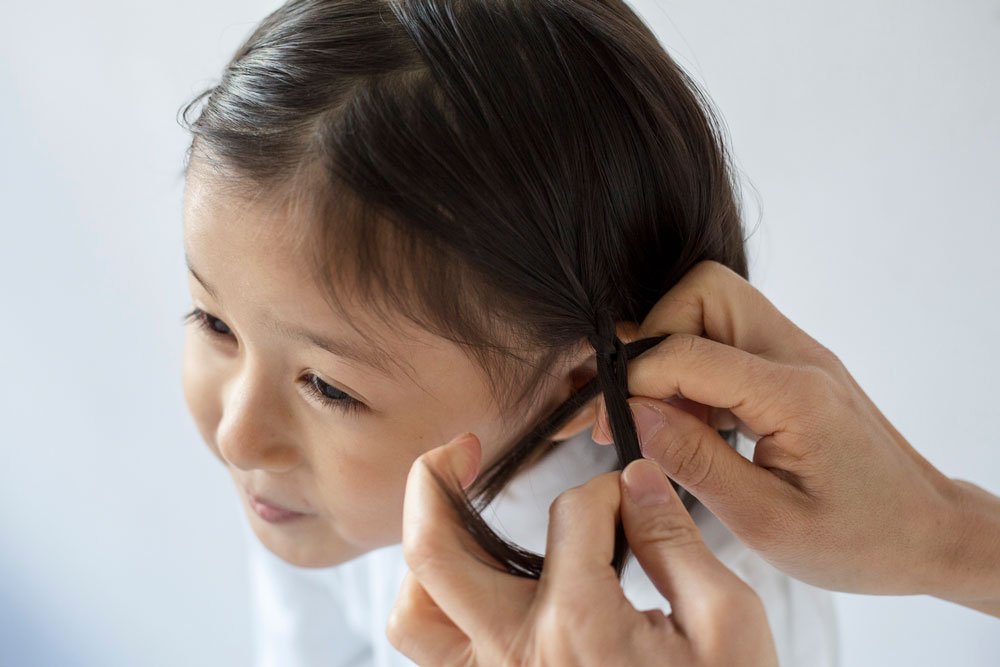 子どものヘアアレンジ