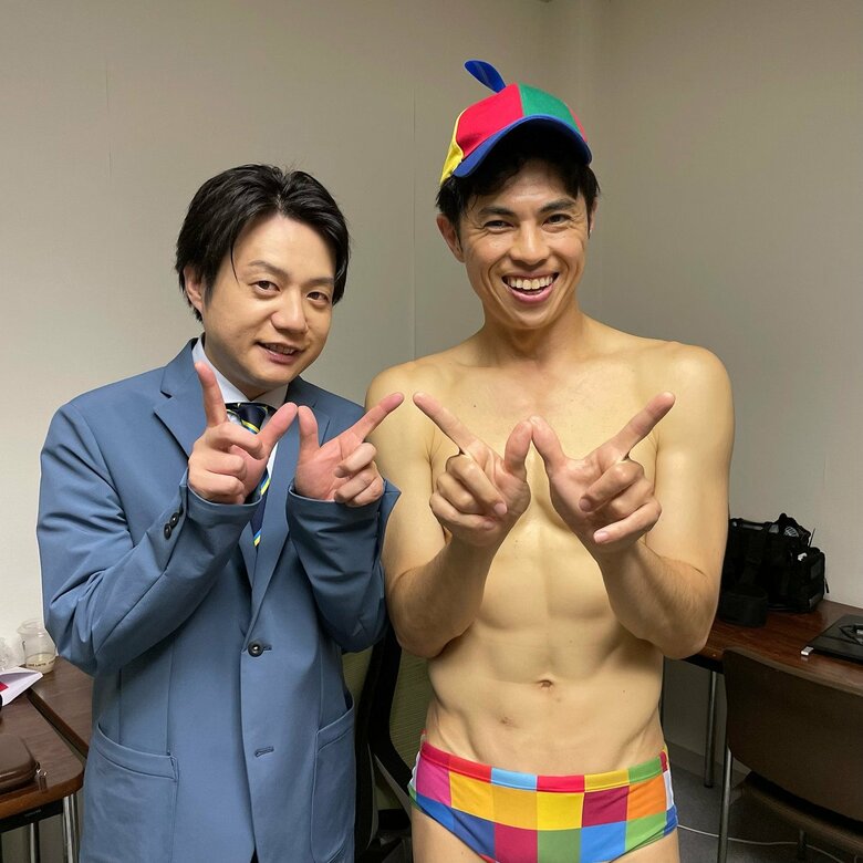 早稲田大学のお笑いサークルで一緒だった小島よしおさんと
