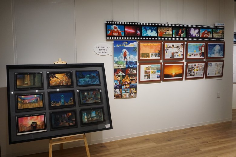 ここでしか見られない細田作品の足跡をチェック！