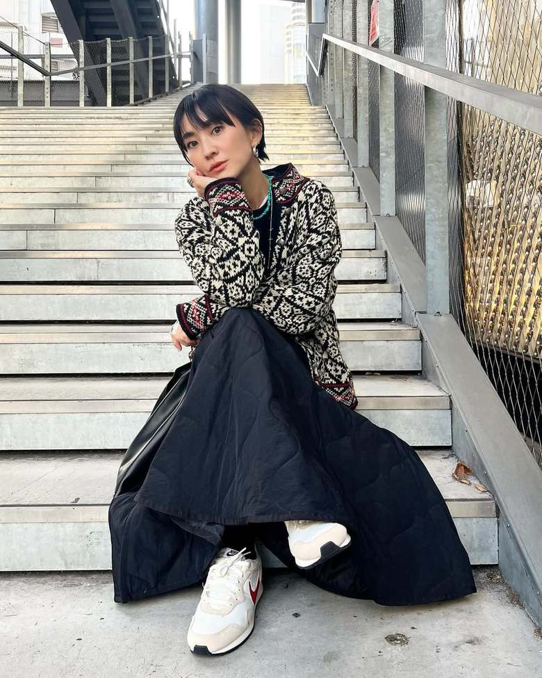 「カジュアルコーデもお手のもの！」普段からおしゃれの感度が高い二宮こずえさん