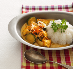 桜えびと厚揚げのエスニックカレーレシピ