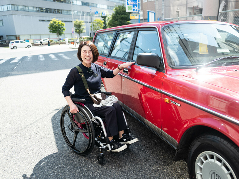 車椅子になっても車を運転できるように