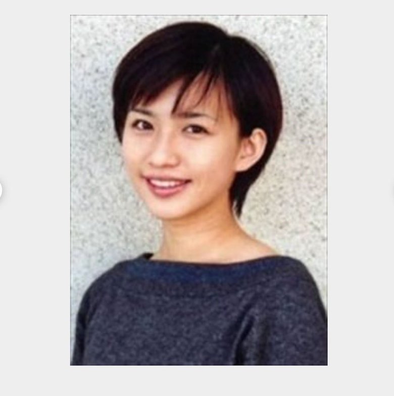 ショートヘアだった大学生の頃