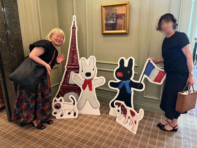 2024年　母とアフタヌーンティーにて