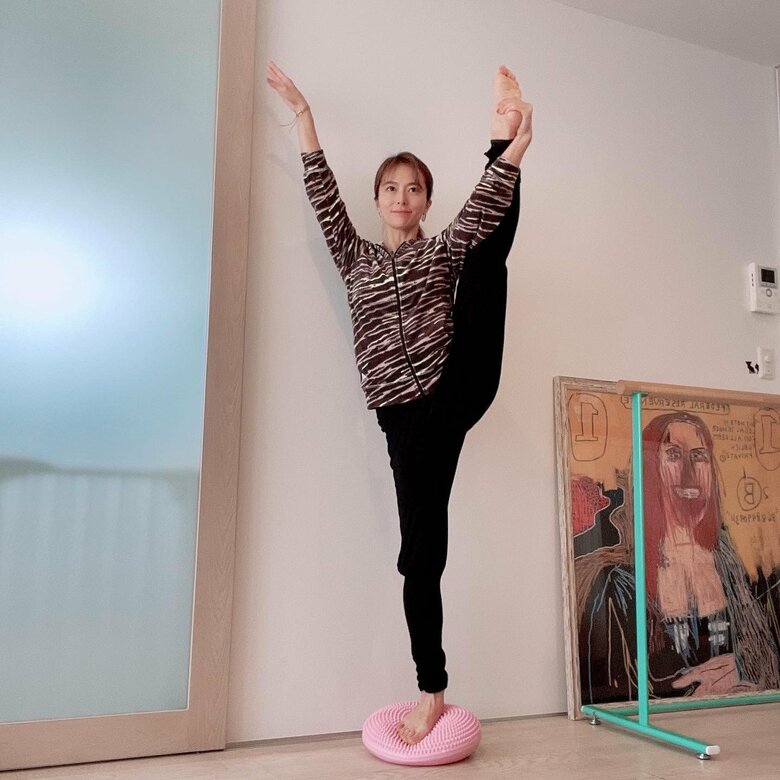 子どもの頃から習っていたバレエで体幹を鍛える