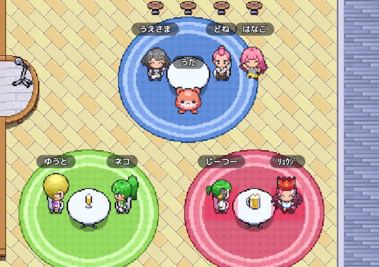 メタバース空間では顔出しや声出しも自由