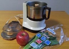 クッキングカッターでスムージー生活