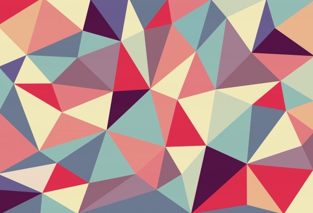 ジオメトリック柄の画像