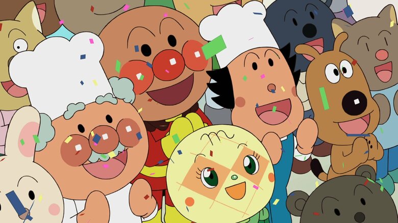 ©やなせたかし／フレーベル館・TMS・NTV　©やなせたかし／アンパンマン製作委員会 2022