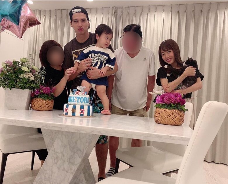 息子さん2歳のお誕生日