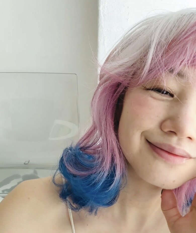 インスタグラムでもかわいいと好評だった2色カラー