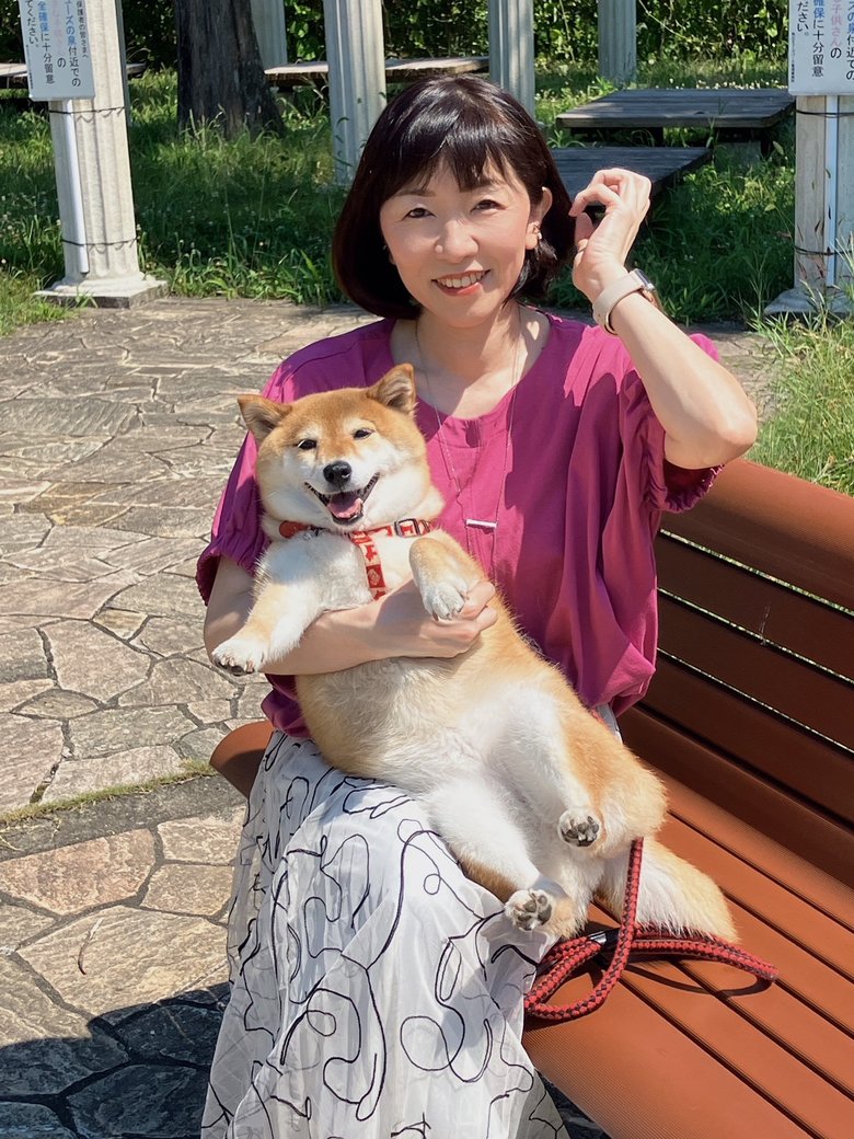 犬嫌いの竜兵さんがかわいがった愛犬のももでんと