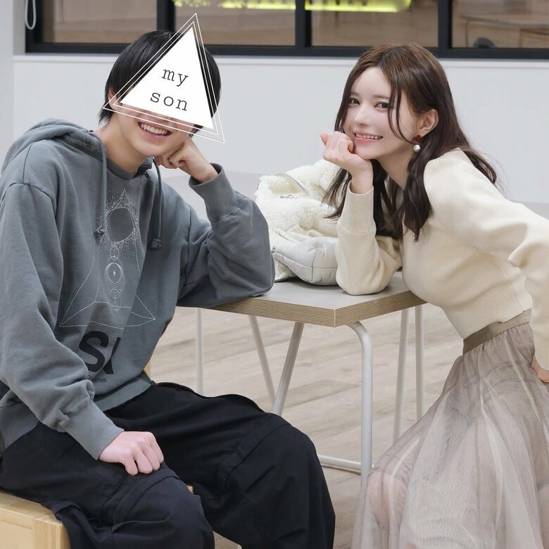 息子さん（中学時代）とだんらんのひととき