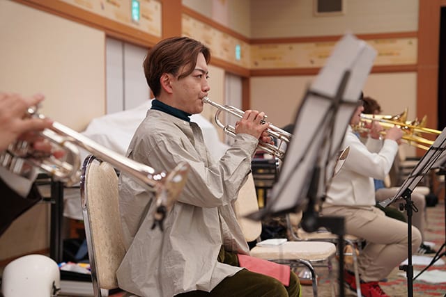 東北ユースオーケストラ一期生の中村祐登さん（26)　