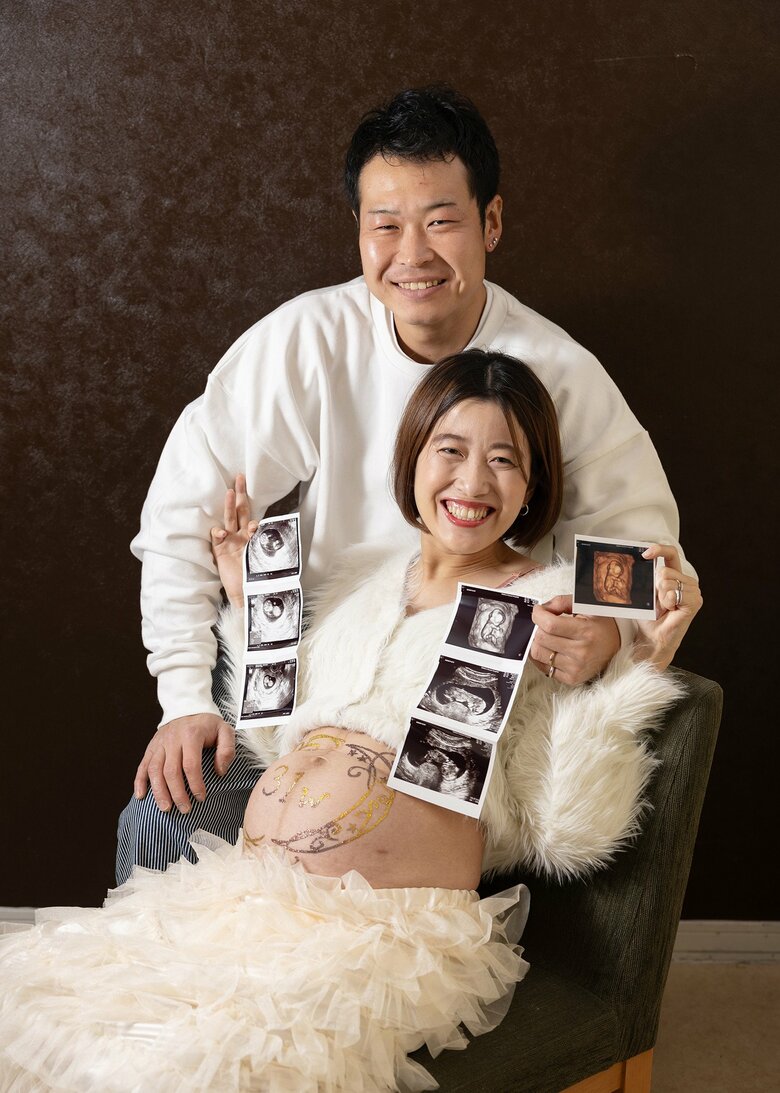 記念のマタニティフォト